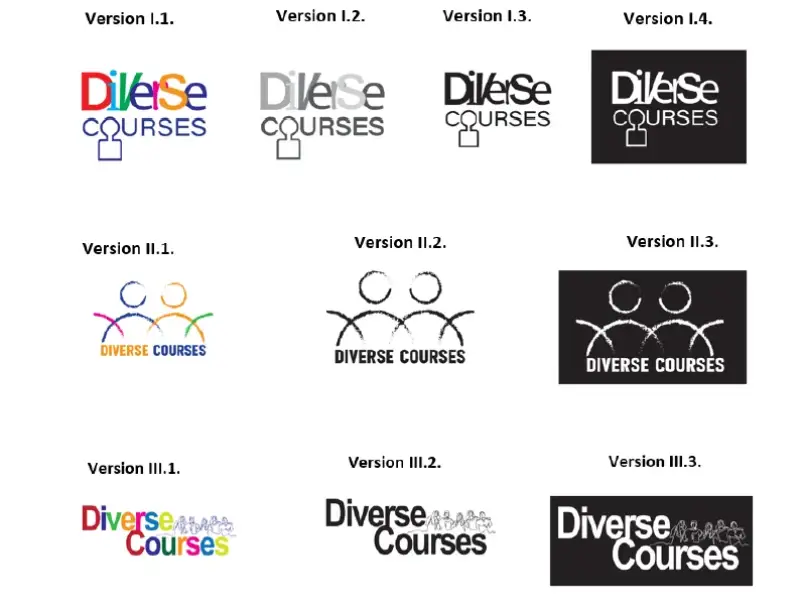 Diverse Courses Logo Proposals